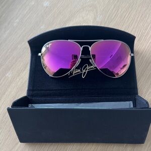 Maui Jim Sunglasses with Purple Lenses